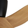 Стельовий світильник- вентилятор із LED-підсвіткою ONA NEGRO-MADERA8
