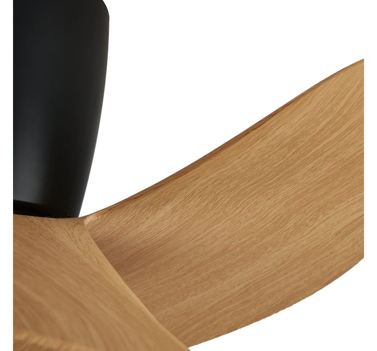 Стельовий світильник- вентилятор із LED-підсвіткою ONA NEGRO-MADERA8