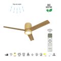 Стельовий вентилятор із люстрою CERAMICA L PLAFON / VENTILADOR (CERAMICA-MADERA)5