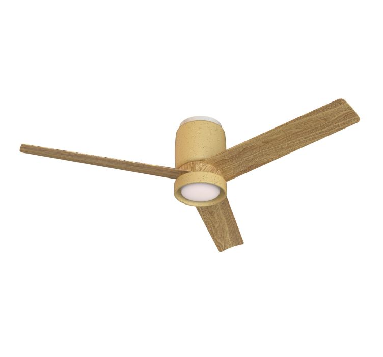 Стельовий вентилятор із люстрою CERAMICA L PLAFON / VENTILADOR (CERAMICA-MADERA)2