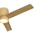 Стельовий вентилятор із люстрою CERAMICA L PLAFON / VENTILADOR (CERAMICA-MADERA)3