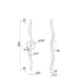 Світлодіодне настінне бра FUGAZ APLIQUE LED - ORO 5