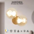 Настінне світлодіодне бра ANDRÓMEDA APLIQUE 2L7