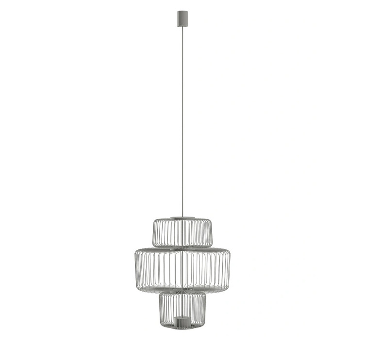 Люстра Nowodvorski 12249 Nome A GX53 1x15W IP20 графітова1