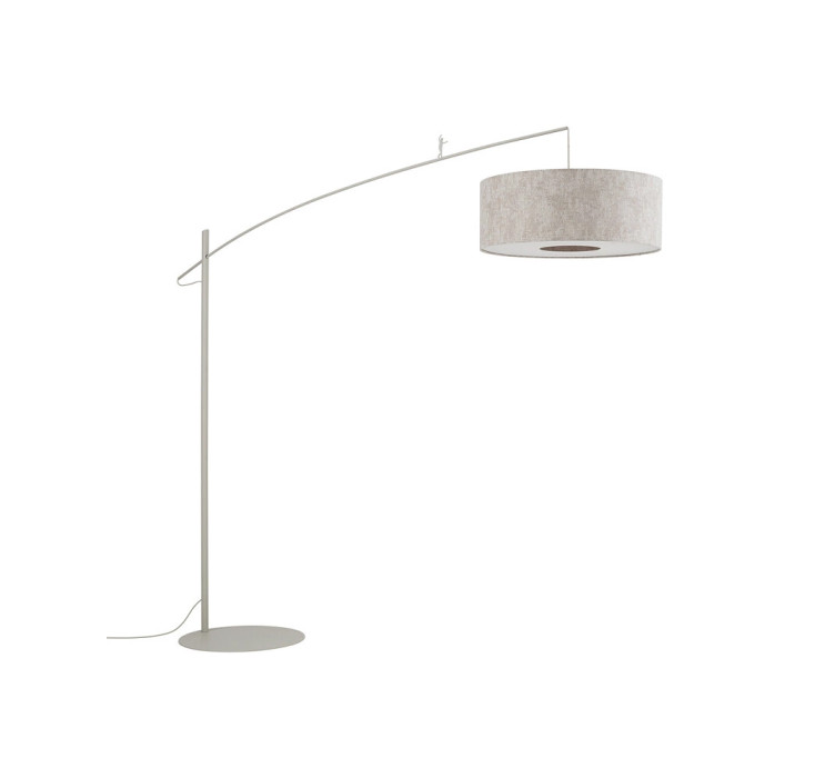 Торшер Nowodvorski 11685 Poise B E27 1x25W IP20 світло-сірий1