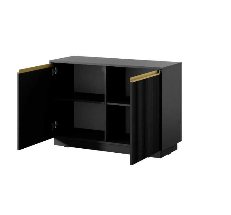 Комод ROYAL K104 черный4