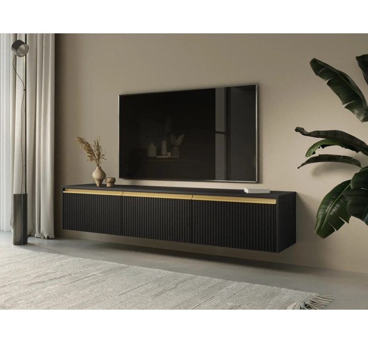 Тумба TV ROYAL RTV180 черный3