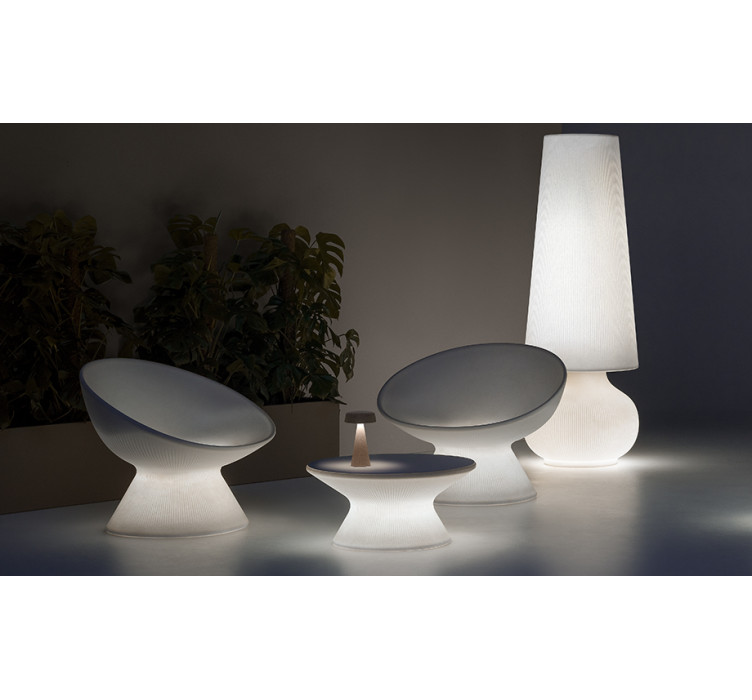 Лаунж-крісло Fade 8455 U1 White Light (8455U1)7