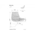 Крісло Felicia Raven сіре5