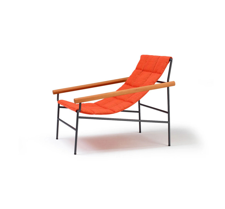 Лаунж-крісло DRESS CODE Glam 2583 Antracite Orange3