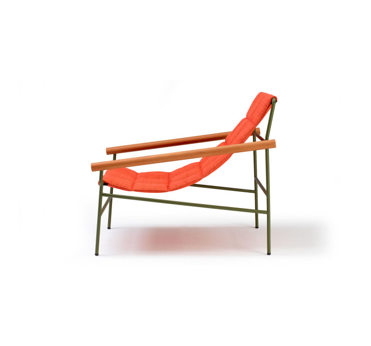 Лаунж-крісло DRESS CODE Glam 2583 Olive Orange2