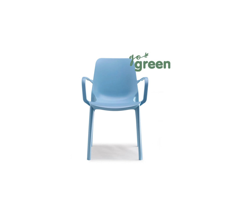 Крісло Ginevra Go Green 2378 Light Blue4