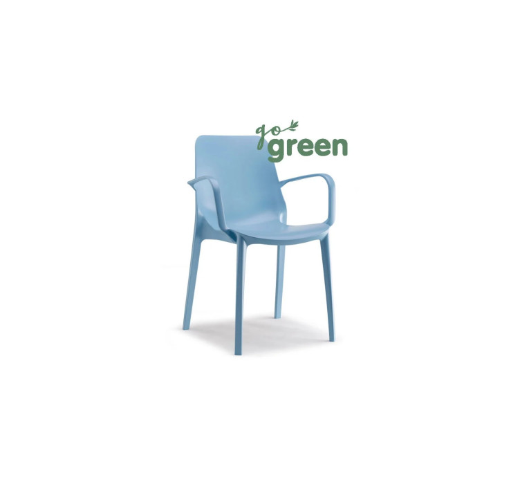 Крісло Ginevra Go Green 2378 Light Blue3