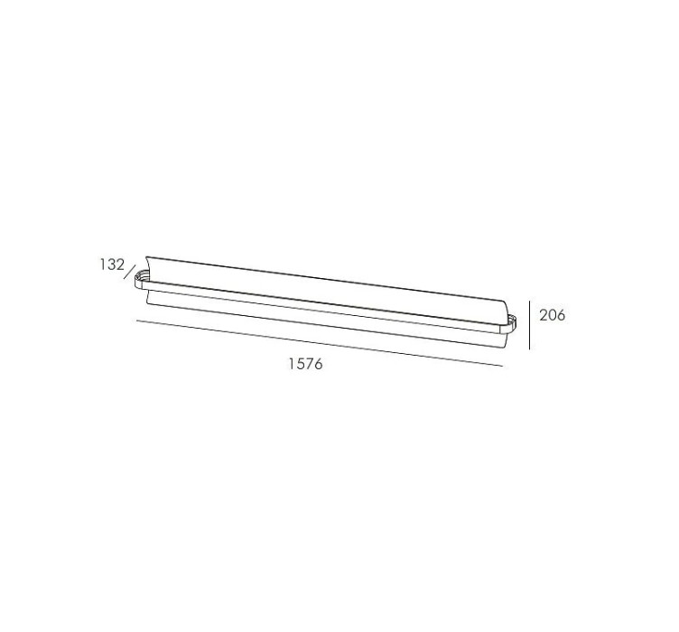 Настінний світильник FLEXI Skarlat RWLB170 35W WH+BK 4000K3