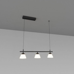 Підвісний світильник KELLY Skarlat RHL77026 3*6W BK