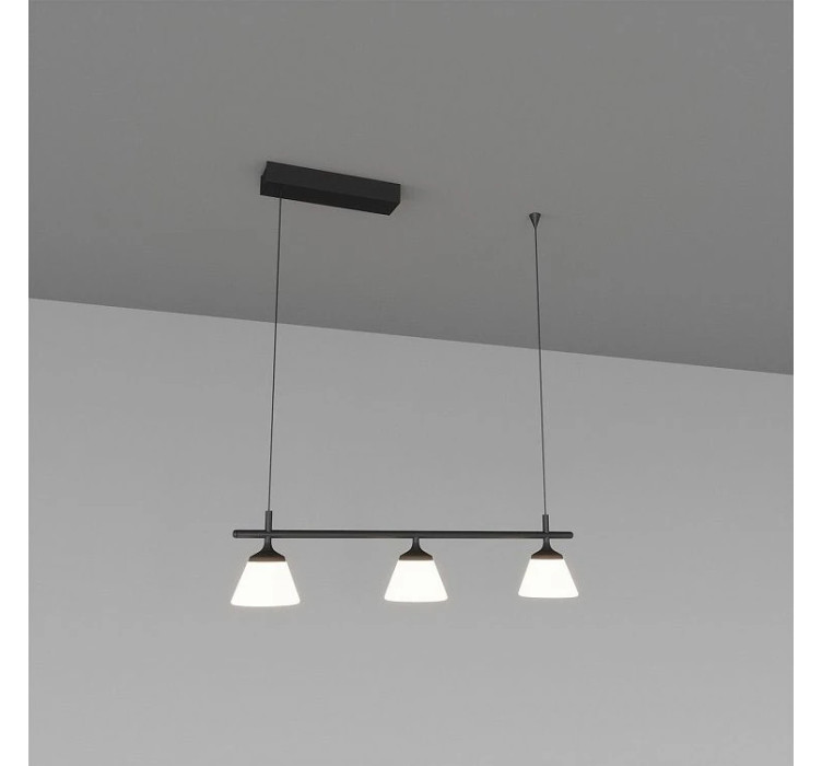 Підвісний світильник KELLY Skarlat RHL77026 3*6W BK1