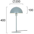 Настільна лампа Kody Green Table Lamp3