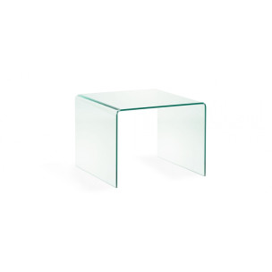Кавовий стіл BURANO 60x45 прозоре скло
