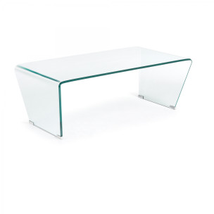 Кавовий стіл BURANO 120x40 прозоре скло