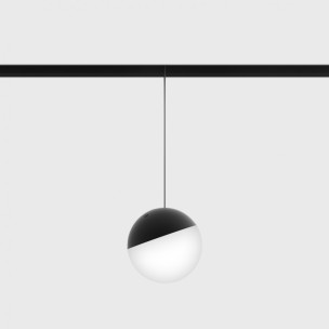 Світильник підвісний IN_LINE BALL M, D100mm, H1500mm, LED 7W, 3000К, чорний (06.1000.7.930.BK)