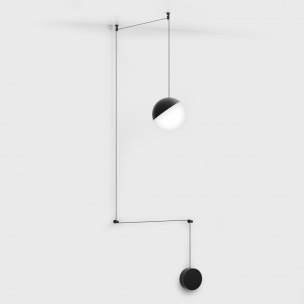 Світильник підвісний BALL L DTW, D180mm, LED 28W, 1800-3000К, чорний (02.1800.28.DTW.BK)