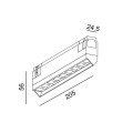 Светильник IN_LINE WALL WASHER 205, L205mm, W24,5mm, H59mm, LED 10W, 4000К, черный (06.2055.10.940.BK)2