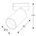 Світильник прожекторні IN_LINE TUB M A 90, D52mm, H90mm, LED 14W, 4000К, чорний (06.0591.14.940.BK)3