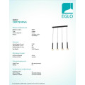 Люстра Eglo CORTENOVA 980572