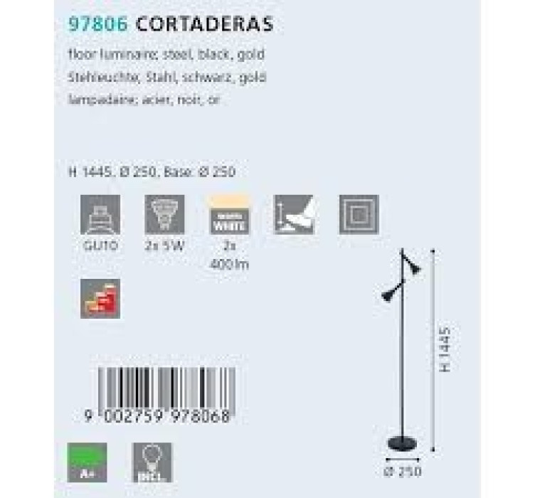 Торшер Eglo CORTADERAS 978062
