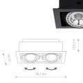 Светильник типа Downlight Nowodvorski DOWNLIGHT ES111 95702