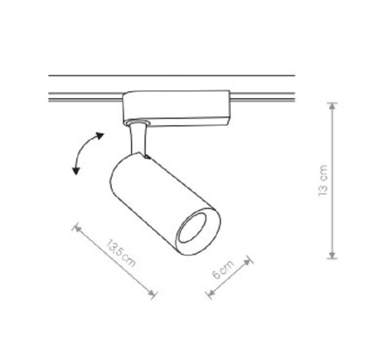 Трековый светильник Nowodvorski PROFILE IRIS LED 20W 90062
