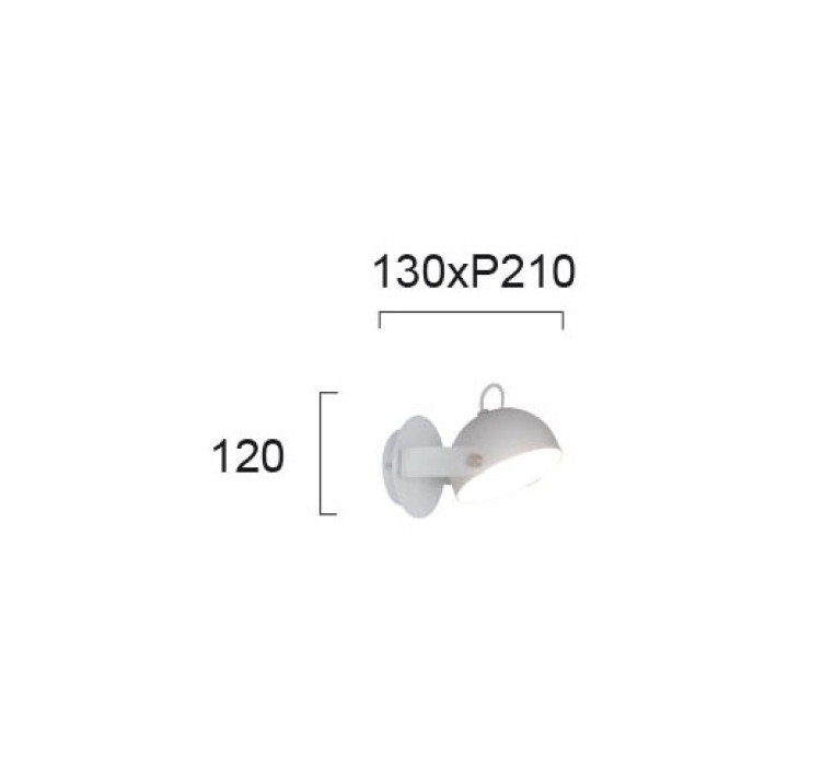 Бра Viokef HEMI 42058002