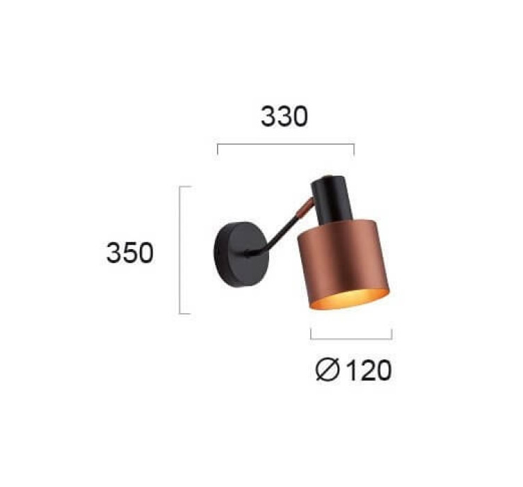 Бра Viokef DEXTER 42160002