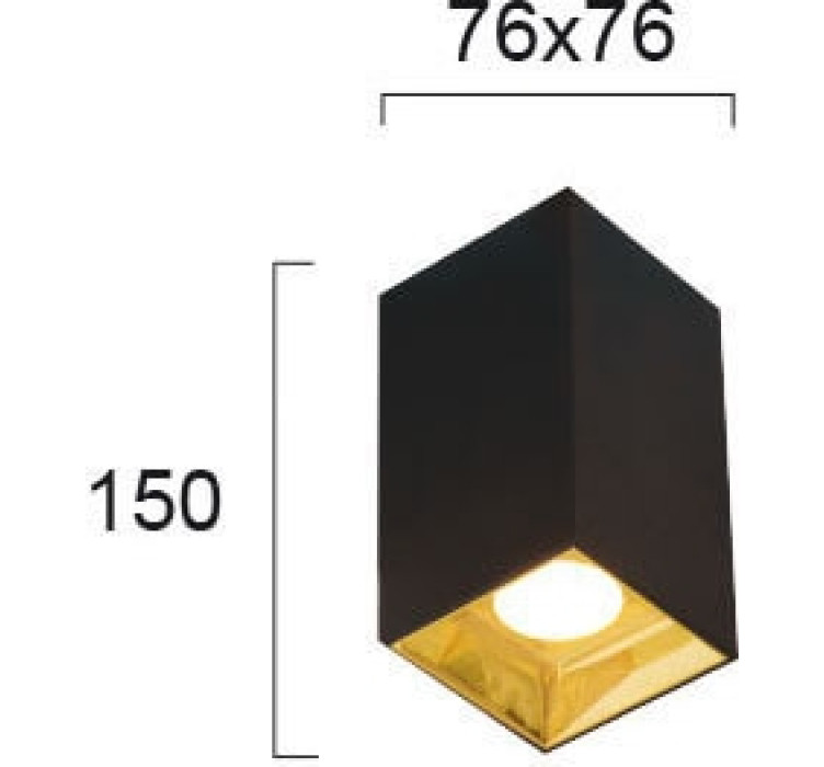Точечный светильник Viokef GLAM 42405012