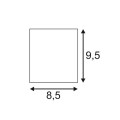 Cвітильник стельовий TRILEDO SQUARE CL, білий3